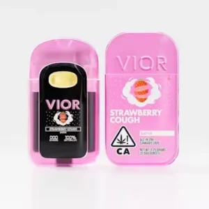 vior disposable strawberry cough